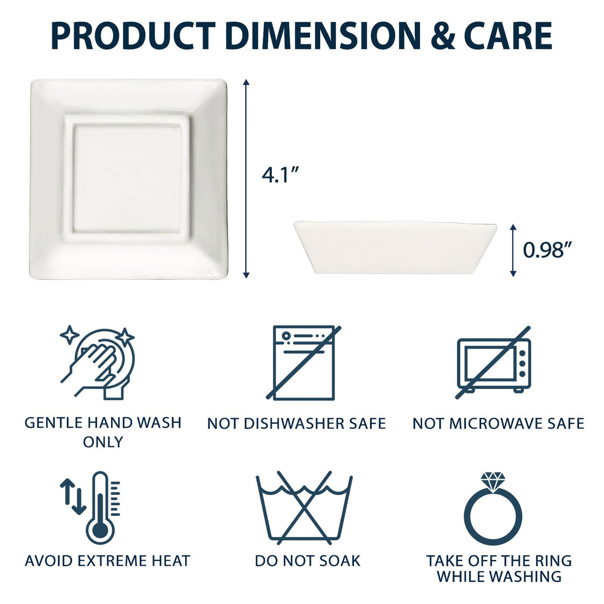 Good Friends Are Like Star - Personalized Ring Dish