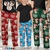 Family - Custom Photo Christmas Gift Family Name - Personalized Pajama Pants