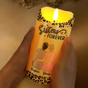 Happy,Gift For Bestie,Gift For Sisters - It Takes A Long Time To Grow An Old Friends - Personalized Flameless LED Candle