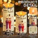 Gift For Bestie, Gift For Sisters - Our Friendship Is Like A Candle - Personalized Flameless LED Candle
