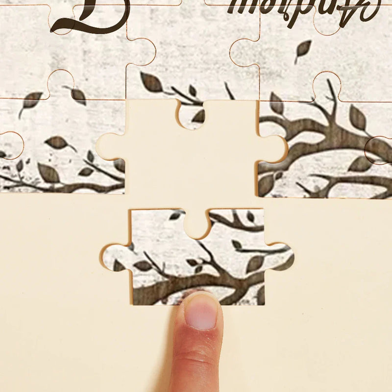 Gift For Couples, Gift For Husband, Gift For Wife, Gift For Boyfriend, Gift For Girlfriend - Custom Photo My Favorite Place In All The World - Personalized Jigsaw Puzzle