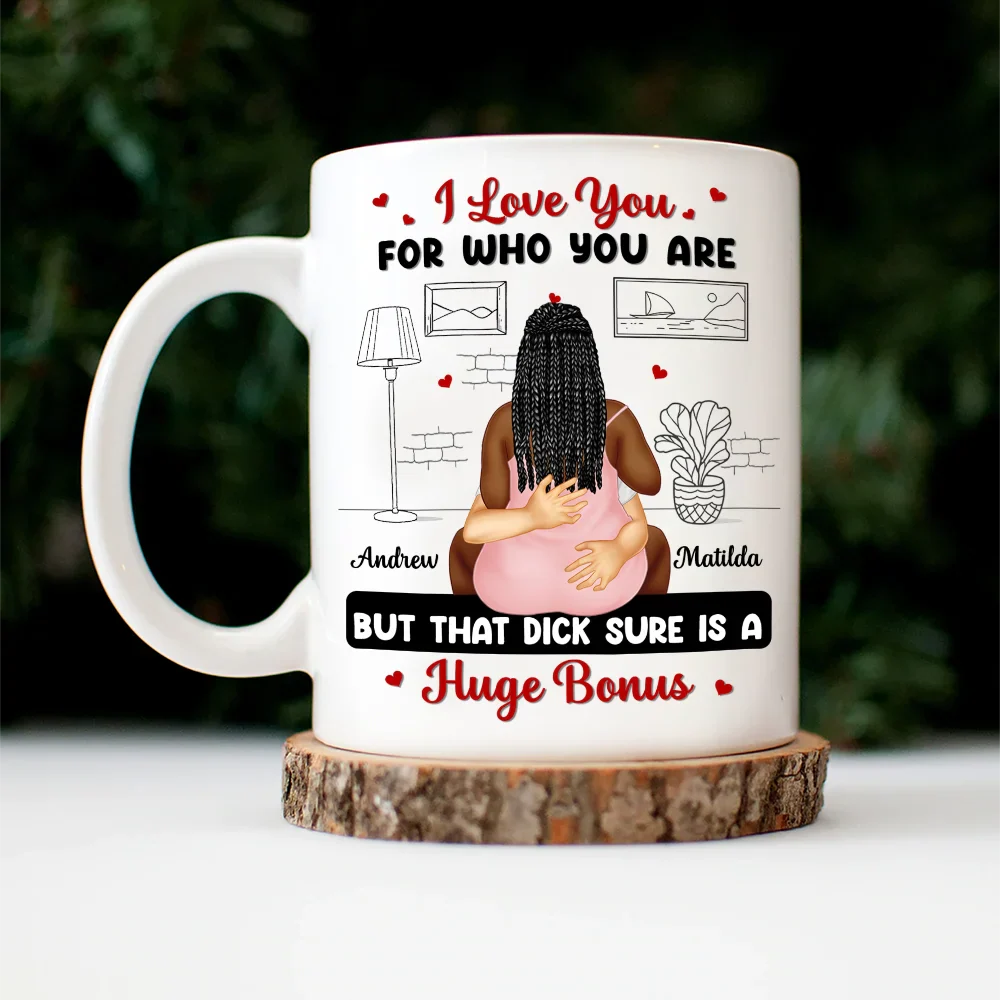 Gift For Couples, Gift For Boyfriend, Gift For Husband, Gift For Wife, Gift For Girlfriend - Sexy Couple Roses Are Red The Morning Is Foggy - Personalized Mug