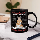 Gift For Couples, Gift For Boyfriend, Gift For Husband, Gift For Wife, Gift For Girlfriend - Sexy Couple Roses Are Red The Morning Is Foggy - Personalized Mug