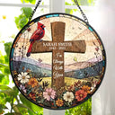 I'm Always With You Memorial - Personalized Stained Glass Window Hanging Suncatcher