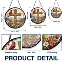 I'm Always With You Memorial - Personalized Stained Glass Window Hanging Suncatcher