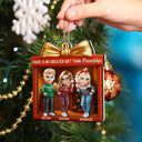 Gift For Bestie,Gift For Sisters,Gift For Brothers,Gifts For Colleagues,Cousin,Gift For Sibling,Christmas,Happy - There Is No Greater Gift Than Friendship 3D Effect - Personalized 2-Layered Mix Ornament