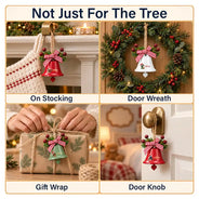 Christmas,Family,Happy,Icon,Indoor Decor - Family Christmas Gift - Personalized Tree Hanging Decoration Bell Ornament