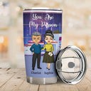 Work Made Us Colleagues Friends - BFF Bestie Gift - Personalized Custom Tumbler