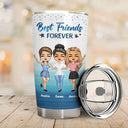 Thank You For Standing By My Side Best Friends - Bestie BFF Gift - Personalized Custom Tumbler