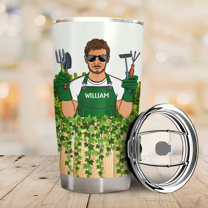 It's Not Hoarding If It's Plants Gardening - Personalized Custom Tumbler