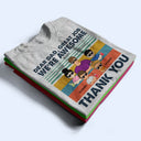 Dear Dad Great Job We're Awesome Thank You Young Retro - Father Gift - Personalized Custom T Shirt