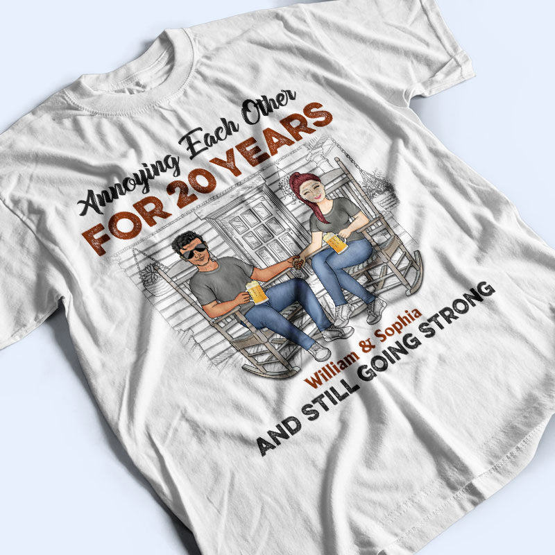 Family Couple Annoying Each Other And Still Going Strong - Gift For Couples - Personalized Custom T Shirt