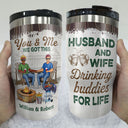 Grilling Family Couple The Day I Met You - Couple Gift - Personalized Custom Triple 3 In 1 Can Cooler