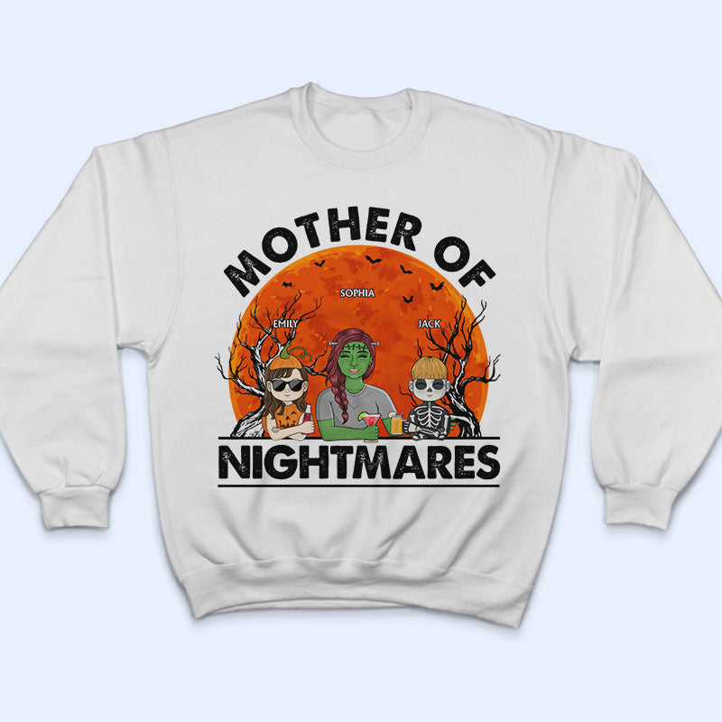 Mother Of Nightmares Mom And Kids Costume - Gift For Women - Personalized Custom T Shirt
