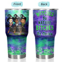 Nous ne sommes pas des meilleures amies de Sugar And Spice And Everything Nice Witch - Cadeau Bestie BFF - Gobelet personnalisé de 30 oz