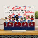 Here's To Another Year Of Bonding Over Alcohol Best Friends - Bestie BFF Gift - Personalized Custom Horizontal Rectangle Acrylic Plaque