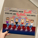 Here's To Another Year Of Bonding Over Alcohol Best Friends - Bestie BFF Gift - Personalized Custom Horizontal Rectangle Acrylic Plaque