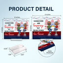 Here's To Another Year Of Bonding Over Alcohol Best Friends - Bestie BFF Gift - Personalized Custom Horizontal Rectangle Acrylic Plaque