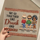 We're Not Sugar And Spice And Everything Nice We're Sage And Hood Best Friends - Bestie BFF Gift - Personalized Custom Horizontal Rectangle Acrylic Plaque