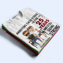 Mari et femme, toujours aussi agaçants depuis des années ! Cadeau pour couple ! T-shirt personnalisé