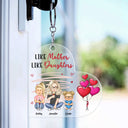 Like Mother Like Daughters - Birthday, Loving Gift For Mommy, Mother, Grandma, Grandmother - Personalized Custom Acrylic Keychain