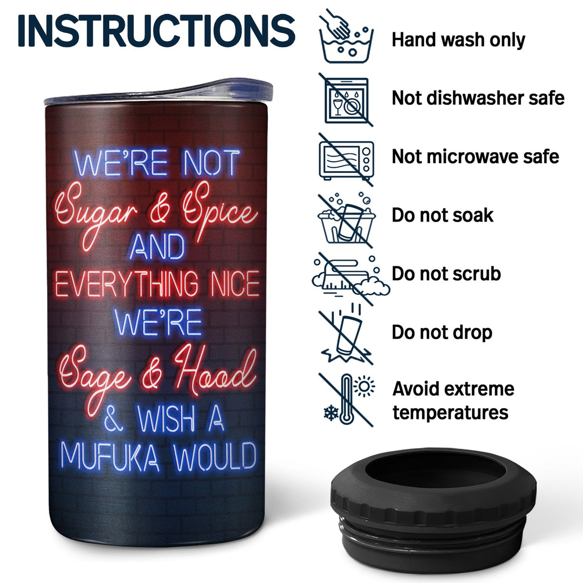 Here's To Another Year Of Bonding Over Alcohol Best Friends - Bestie BFF Gift - Personalized Custom 4 In 1 Can Cooler Tumbler