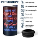 Here's To Another Year Of Bonding Over Alcohol Best Friends - Bestie BFF Gift - Personalized Custom 4 In 1 Can Cooler Tumbler