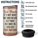 We're Not Sugar And Spice And Everything Nice We're Sage And Hood Best Friends - Bestie BFF Gift - Personalized Custom 4 In 1 Can Cooler Tumbler