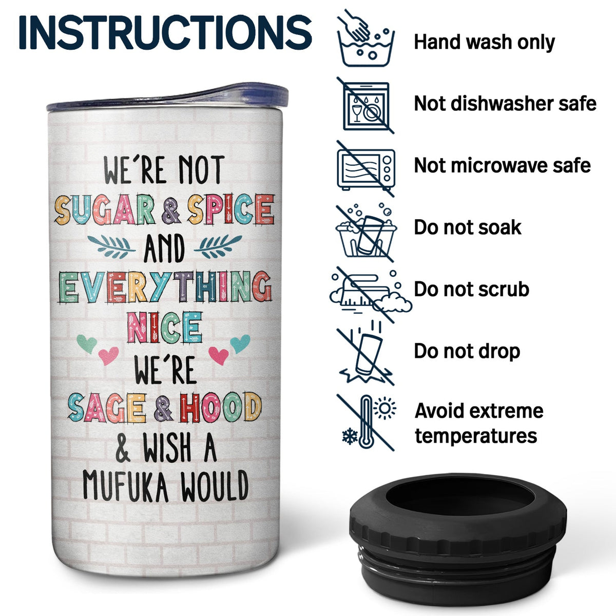 Here's To Another Year Of Bonding Over Alcohol White Best Friends - Bestie BFF Gift - Personalized Custom 4 In 1 Can Cooler Tumbler