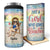 Just A Girl Who Loves Beaches Traveling - Vacation, Birthday Gift For Her, Beach Lovers - Personalized Custom 4 In 1 Can Cooler Tumbler