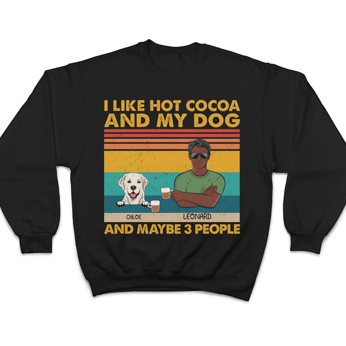 I Like Beer, Wine And My Dogs And Maybe 3 People - Birthday, Funny Gift For Woman, Man, Dog Mom, Dog Dad - Personalized T Shirt