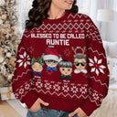 Blessed To Be Called Nana - Christmas, Loving Gift For Mom, Mother, Mama, Grandma, Grandmother - Personalized Unisex Ugly Sweater
