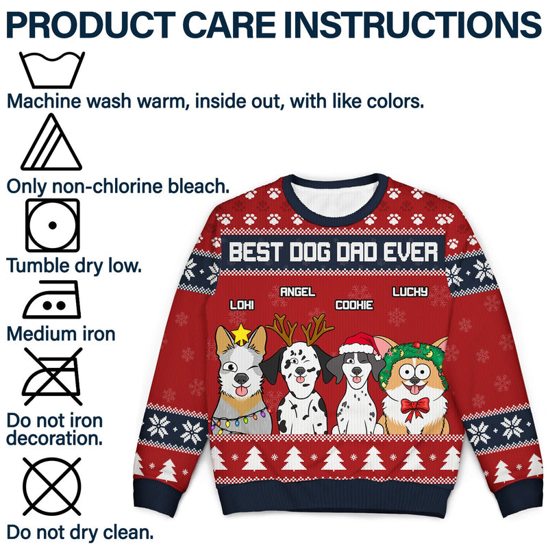 Happy Pawsliday - Christmas Gift For Dog Lovers, Cat Lovers - Personalized Unisex Ugly Sweater