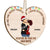Of All The Weird Things - Anniversary, Christmas Gift For Couples, Husband, Wife - Personalized Custom Shaped Wooden Ornament