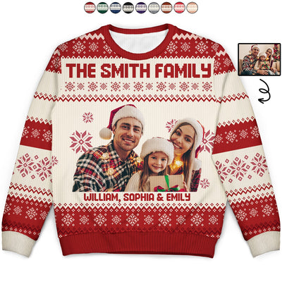 Custom Photo Ugly Sweater