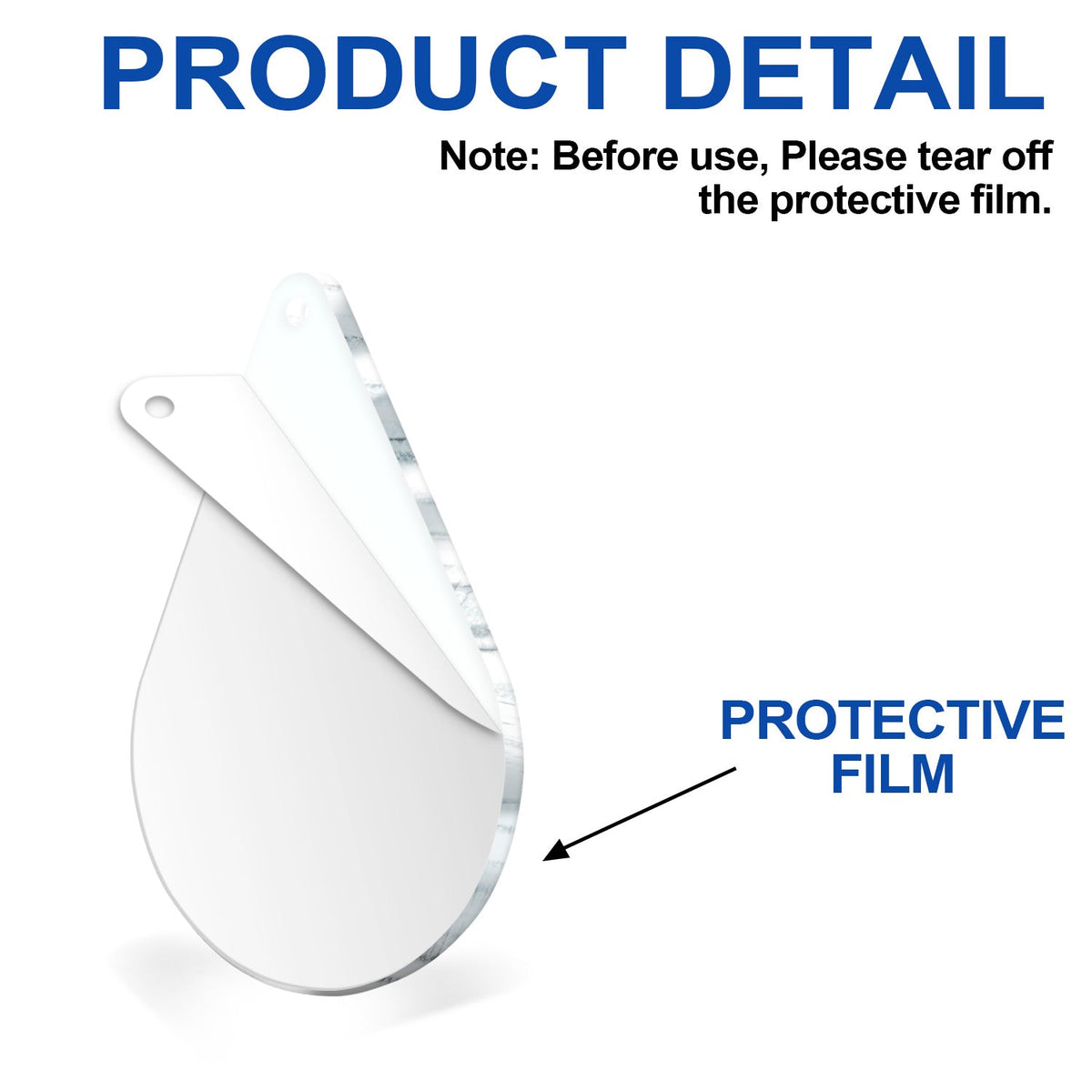 Larme « Tu me manques » – Cadeau commémoratif de Noël pour les amoureux des animaux, maman chien, papa chien, maman chat, papa chat – Ornement acrylique personnalisé en forme de goutte