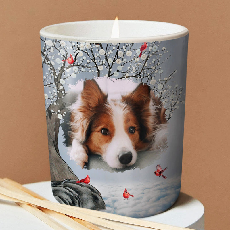 Custom Photo Continue To Light Up The World - Memorial Gift For Family, Friends, Siblings - Personalized Scented Candle With Wooden Lid