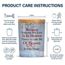 Custom Photo Continue To Light Up The World - Memorial Gift For Family, Friends, Siblings - Personalized Scented Candle With Wooden Lid