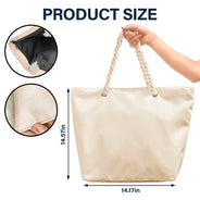 Summer,Reading,Gift For Yourself,Confident,Vector - Beach Book Club Reading Lovers - Personalized Beach Bag