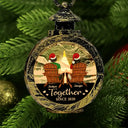 Gift For Couples - You And Me We Got This Back Couple - Personalized Candlelight Lantern Ornament