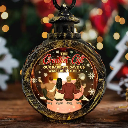Cousin frère/sœur : le plus beau cadeau que nos parents nous ont offert - Décoration de lanterne aux chandelles personnalisée