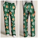 Pet Lovers - Custom Photo Christmas Gift Best Dog Cat Dad Mom Ever - Personalized Pajama Pants