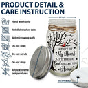 Memorial - Calendar Memorial A Limb Has Fallen From The Family Tree - Personalized Mason Jar Light