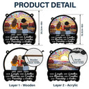 Besties Our Laughs Are Limitless Best Friends - Personalized Window Hanging Suncatcher Ornament