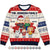 Family, Gift For Bestie - Chibi Couple With Kids And Pets - Personalized Unisex Ugly Sweater