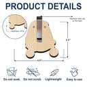 Custom Photo Cute Baby Drive Safe Daddy - Personalized Custom Shaped Car Visor Clip