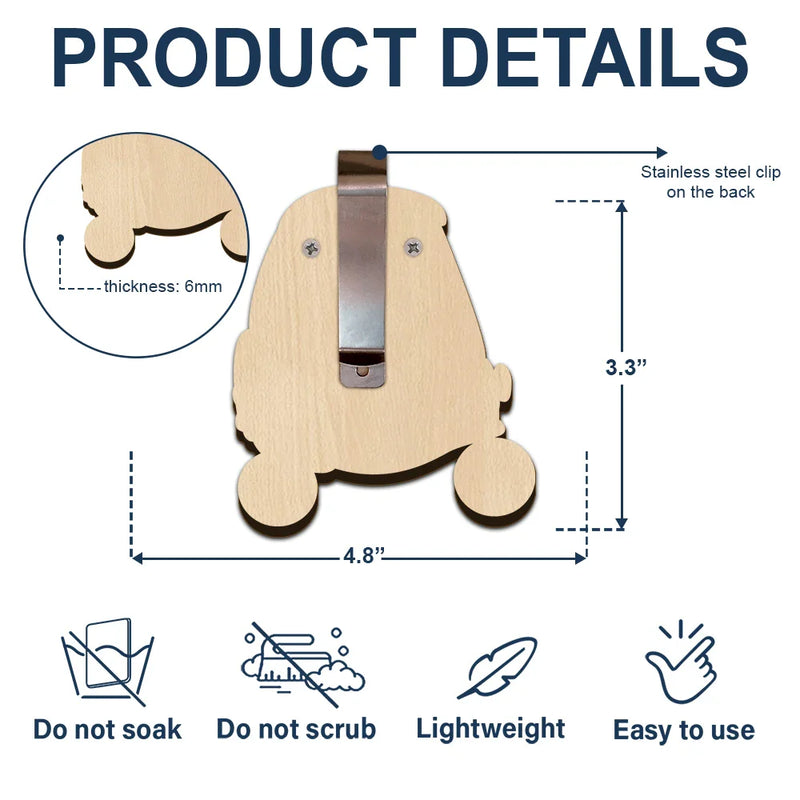 Custom Photo Cute Baby Drive Safe Daddy - Personalized Custom Shaped Car Visor Clip