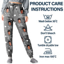 Gift For Couples, Gift For Husband - Custom Photo Funny Couple Daddy's Official Sleep Pants - Personalized Pajama Pants
