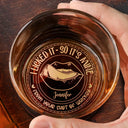Gift For Couples, Gift For Husband, Gift For Boyfriend - Couple I Licked It So It's Mine Husband Wife - Personalized Engraved Whiskey Glass