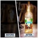 Gift For Couples, Gift For Husband, Gift For Wife - Back Sitting Couple You & Me We Got This When I Tell You - Personalized Bottle Light